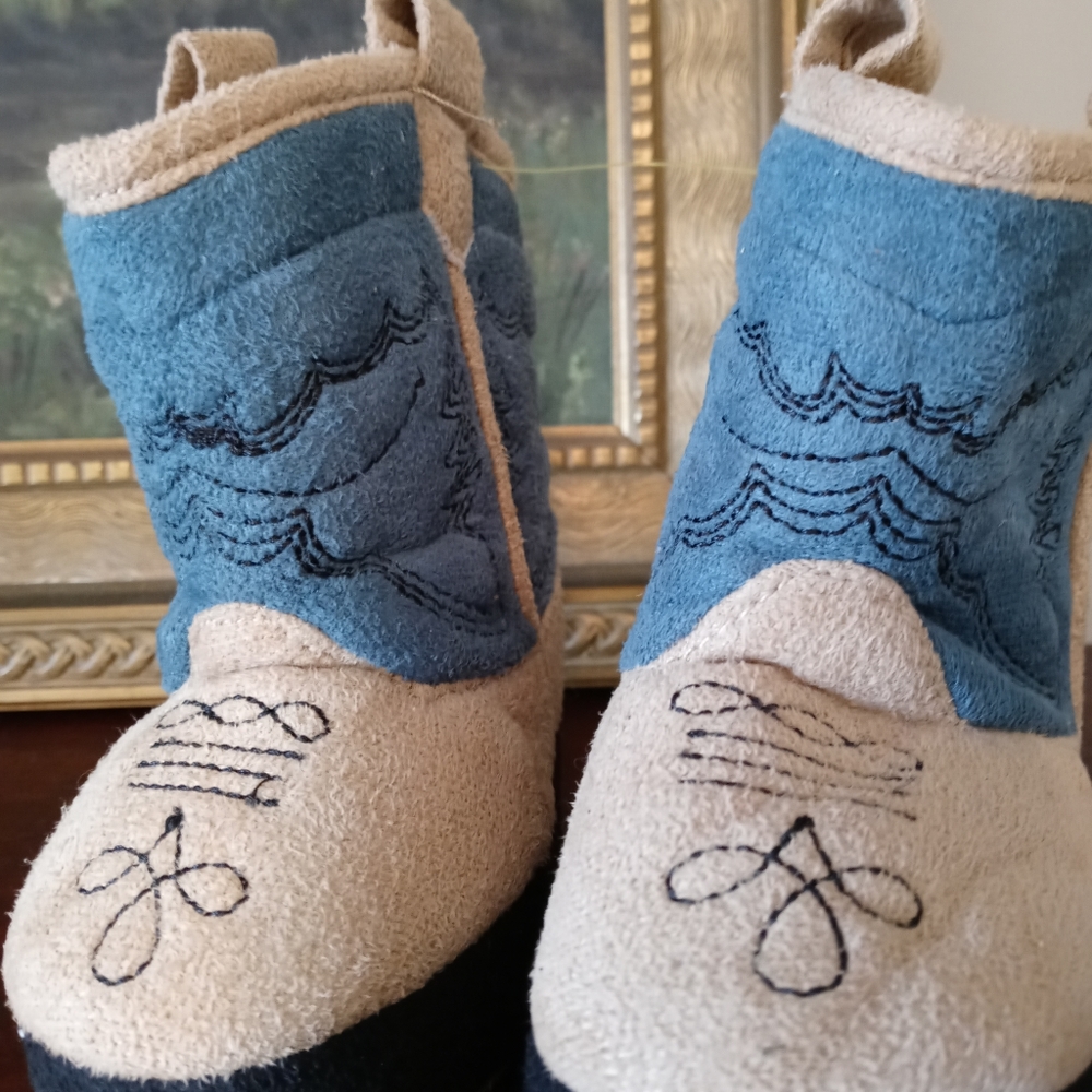 Toddler Snuggly Cowboy Boots NWT